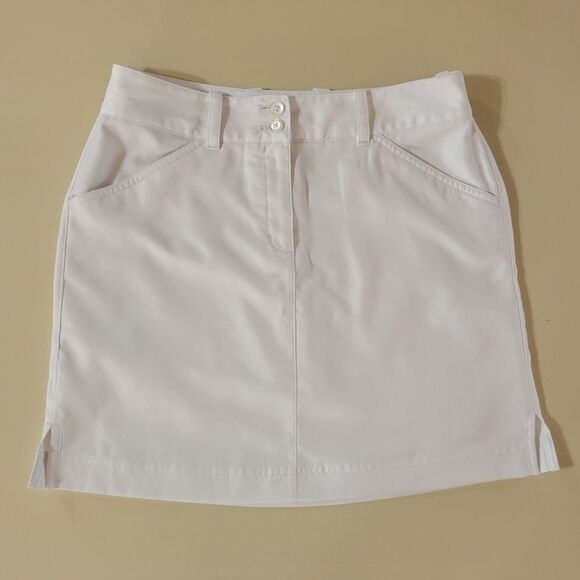 Callaway Women's Opti Dri™ White Golf Skort - Picture 1 of 13